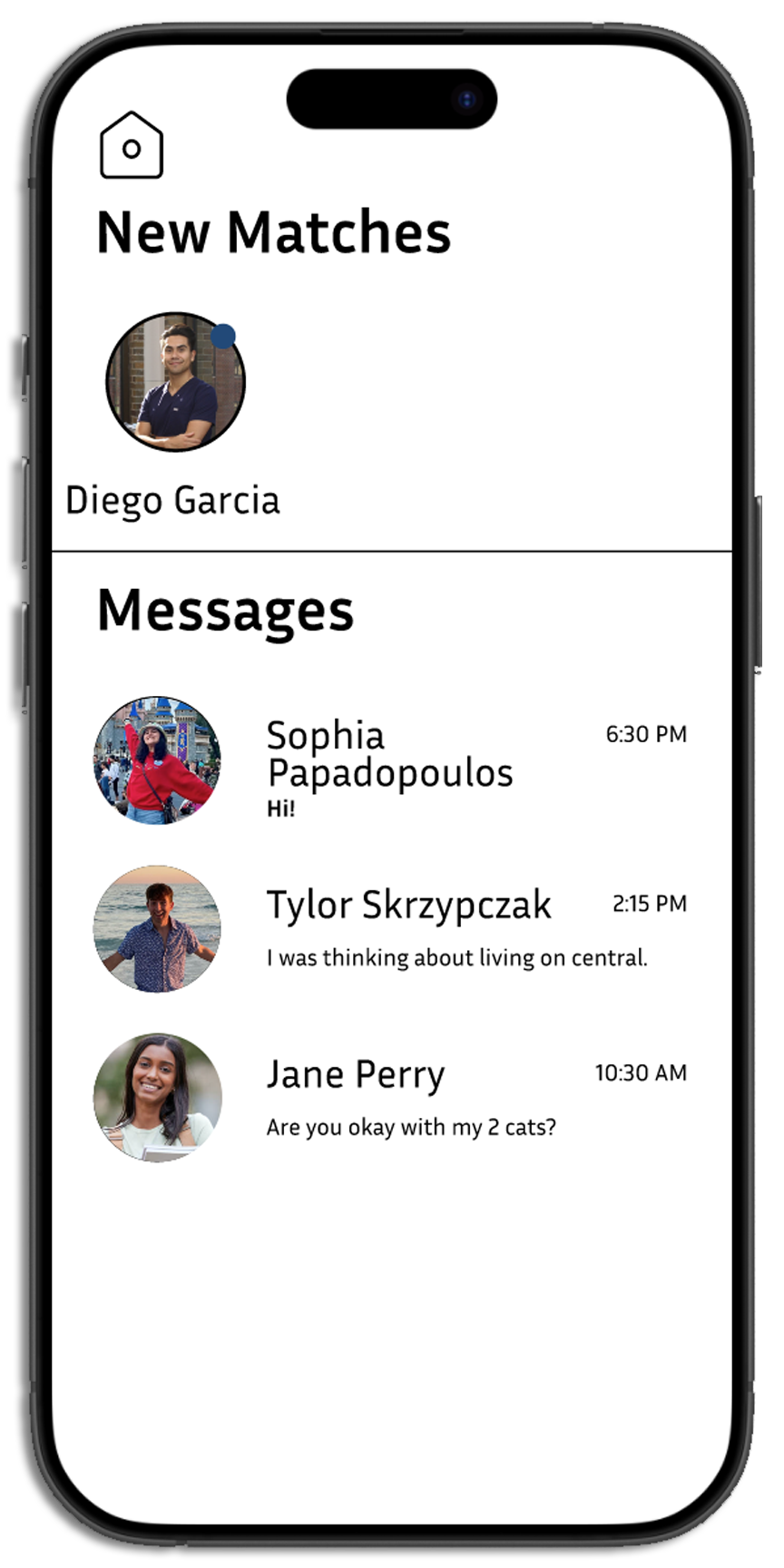 chat screen
