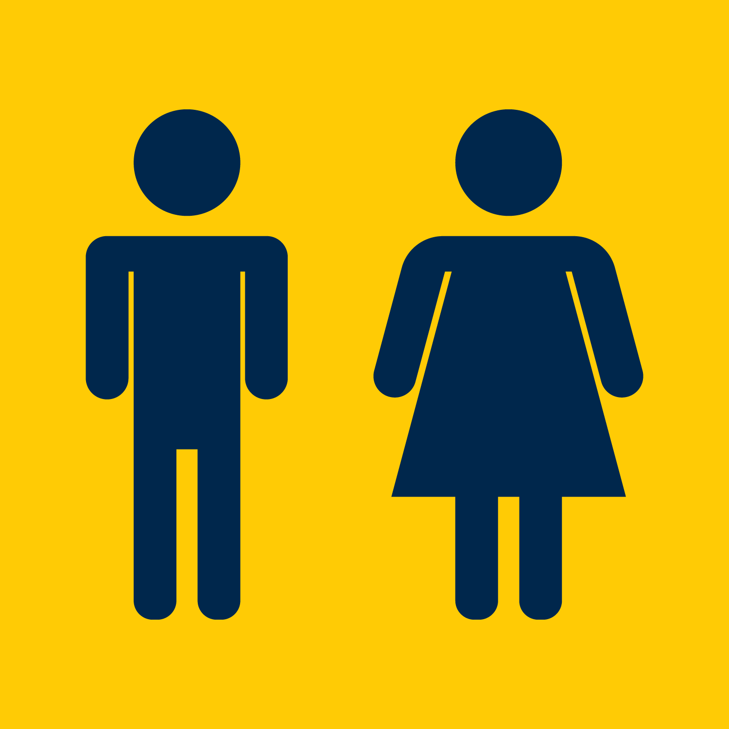 bathroom sign